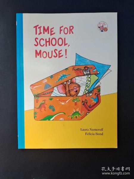 If You Give…系列：Time for School, Mouse! 要是你带老鼠去上学 (卡板书)平装绘画本