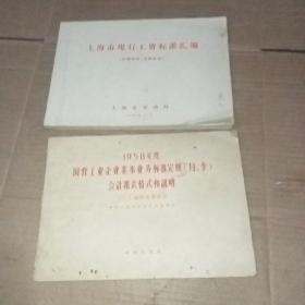 1958年度 国营工业企业基本务标准定期 （月 .季）会计报表格式和说明（二）编制说明部分