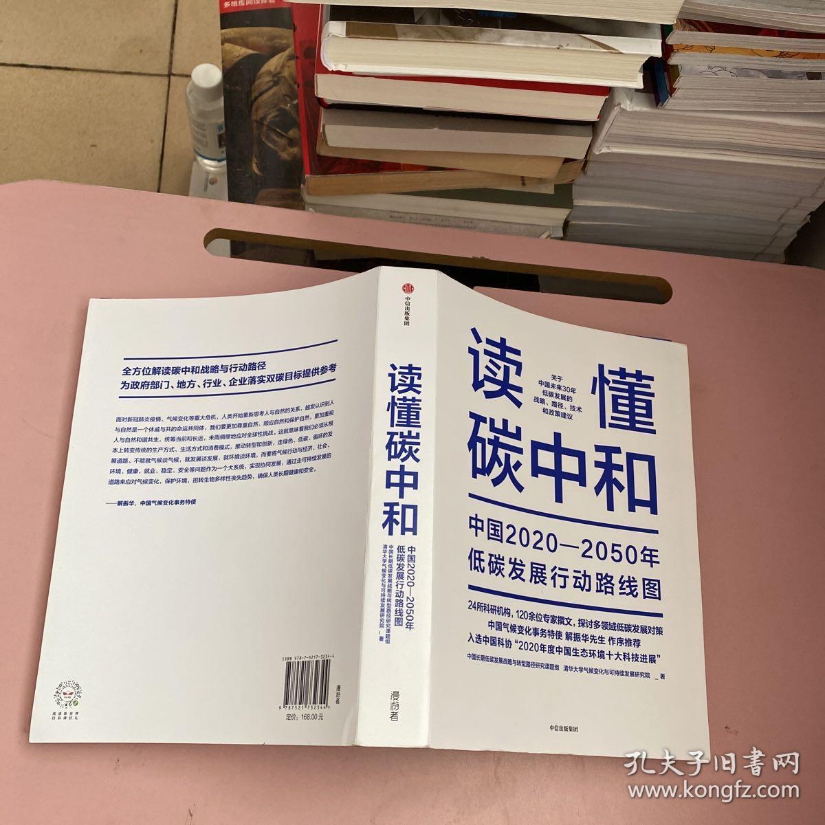 读懂碳中和：中国2020-2050年低碳发展行动路线图【实物拍照现货正版】