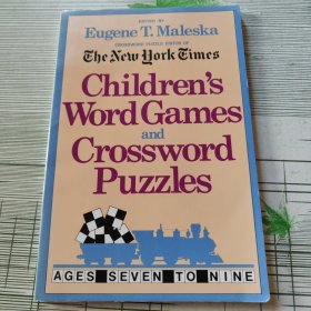 Children's Word Games and Crossword Puzzles For Ages 7 to 9