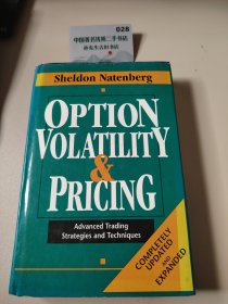Option Volatility & Pricing：Advanced Trading Strategies and Techniques