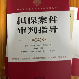 最高人民法院商事审判指导丛书：担保案件审判指导