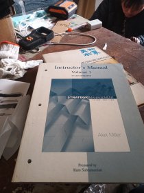 英文原版 Instructor's manual volume 1