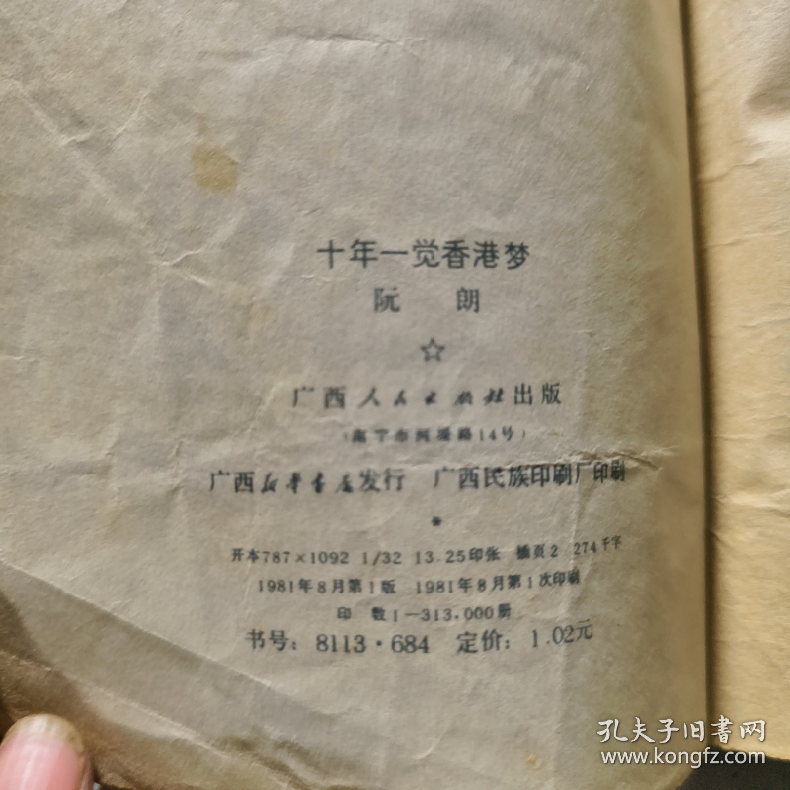 十年一觉香港梦