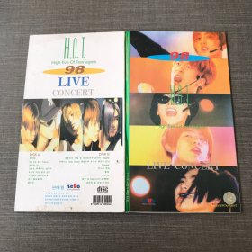 98 H.O.T. LIVE CONCERT MUSIC VIDEO CD