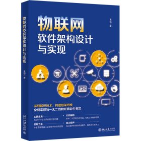 正版包邮 物联网软件架构设计与实现 王强 北京大学出版社