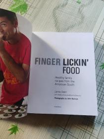 FINGER LICKIN' FOOD Healthy family recipes from the American South