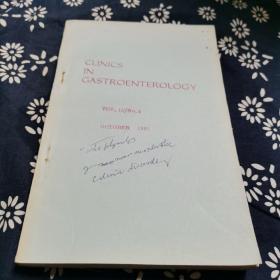 CLINICS IN GASTROENTEROLOGY 1986