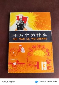 十万个为什么 13上海人民出版社