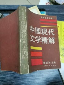 中国现代文学精解