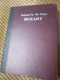 民国精装16开<mozart sonatas for the piano 莫扎特钢琴19奏鸣曲