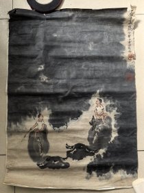 放牛图作品