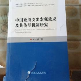 中国政府支出宏观效应及其传导机制研究