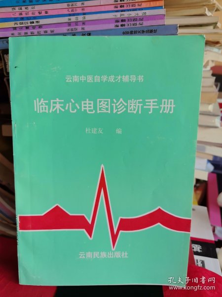 《临床心电图诊断手册》【正版现货，品如图所有图片都是实物拍摄】
