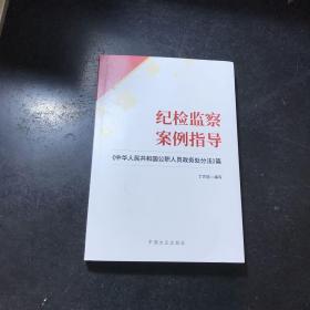 纪检监察案例指导——《中华人民共和国公职人员政务处分法》篇