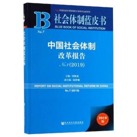 社会体制蓝皮书:中国社会体制改革报告No.7（2019）