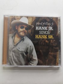 版本自辩 全新 美国 西部摇摆 音乐 1碟 CD Hank Williams JR Hank JR Sings Hank SR