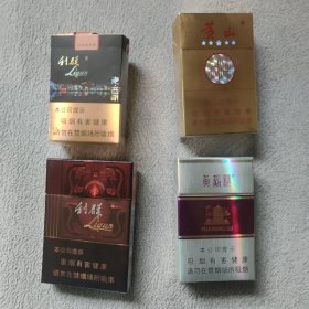 一批烟盒［33］（大小不一，年代不同，品相不等，可挑选）