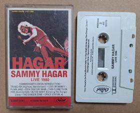 原装磁带卡带 Sammy hagar live1980