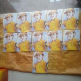 张娜拉肖像签名10张（如需购买单张请联系客服）