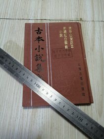 古本小说集成 清平山堂话本 新编红白蜘蛛小说 馆藏书未借阅 自然旧实物如图