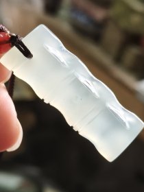 和田玉挂件一串，玉质好