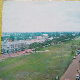 巴西寄往上海的贺年卡一张