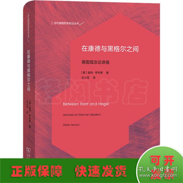 在康德与黑格尔之间：德国观念论讲座(当代德国哲学前沿丛书)