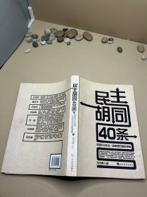 民主胡同40条：中国民主政治一般原理的随机阐释