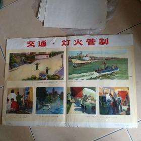人民防空教育挂图..九