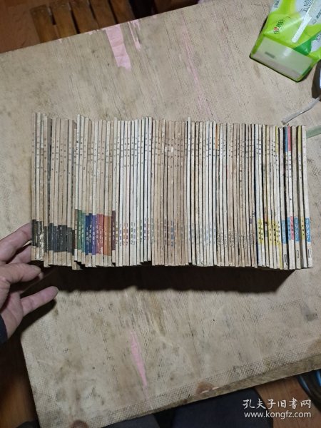 少年科学1980年-1987年，现有75册合售