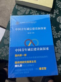 中国青年诚信建设新探索/北京师范大学社会治理智库丛书