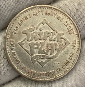 美国加州18U棒球俱乐部 代币章 29mm