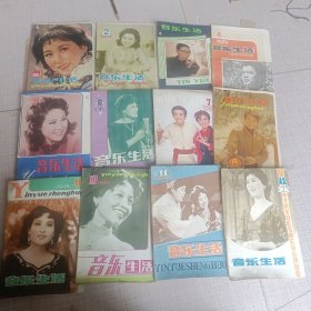 音乐生活1981年(全年)月刊