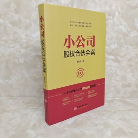 小公司股权合伙全案