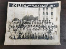 1986年7月南京气象学院计算机软件英语班毕业留影