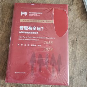 普惠有多远？：中国学前教育发展报告（2018—2019）