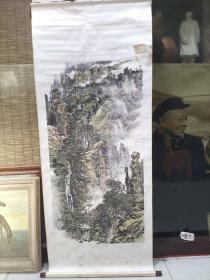 大赛特邀作品张超四尺整张山水画一幅