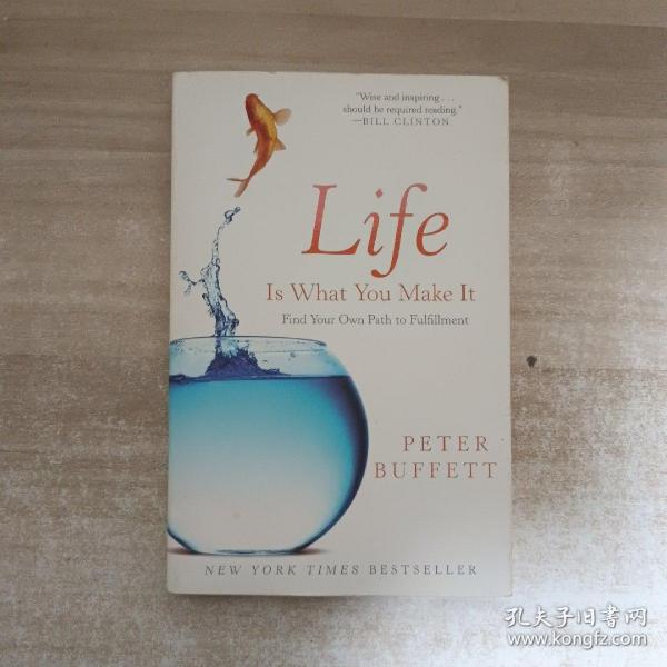 Life Is What You Make It做你自己:股神巴菲特送给儿子的人生礼物! 英文原版