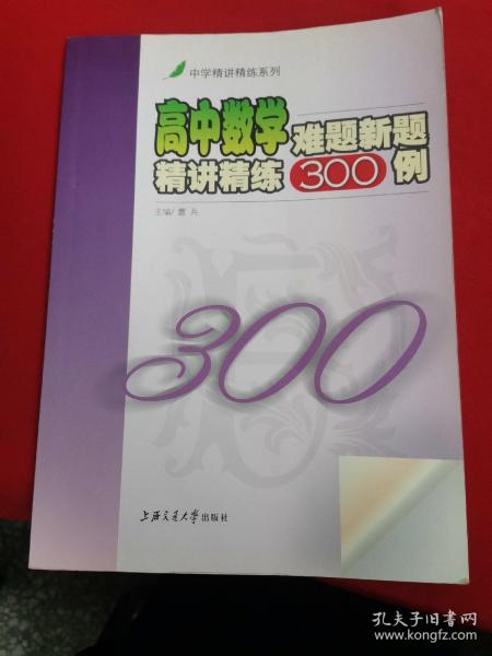 高中数学难题新题精讲精练300例