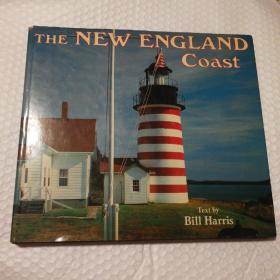 The New England Coast【英文原版精装画册。书衣有破损。前后衬页局部磨擦脏。内页干净无勾画。1-16页面上文本，17-127页是摄影作品。第126页边缘有第128页的印记。仔细看图】