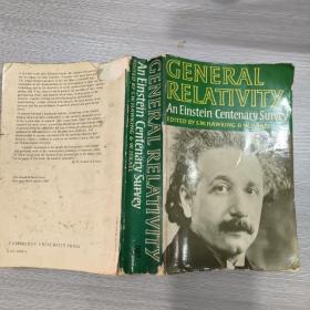 英文原版 General Relativity An Einstein centenary survey 广义相对论《爱因斯坦百年纪念评述》16开