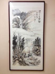 宋唯源山水画：中央美术学院教授