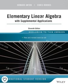 价可议 Elementary Linear Algebra with supplemental applications nmdzxdzx