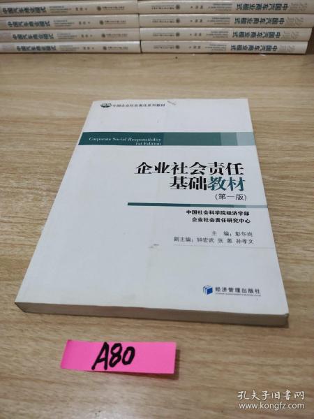 中国企业社会责任系列教材：企业社会责任基础教材（第1版）