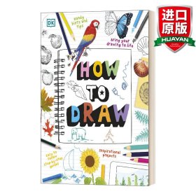 英文原版 How to Draw 如何画画 英文版 进口英语原版书籍