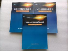 MPI中国钢铁蓝皮书 2016/2017/2018年    3本合售