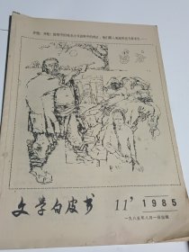 文学白皮书1985年11期：迷谷
