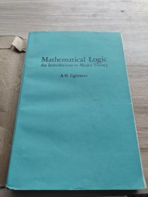 Mathematical Logic An Introduction to Model Theory
A.H. Lightstone