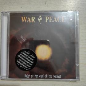 国外音乐光盘  War & Peace – Light At The End Of The Tunnel 1CD 未拆